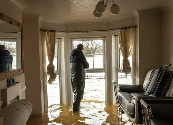 water damage restoration service Piney